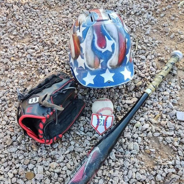 Home Plate Bag Tag - Forever Stitches