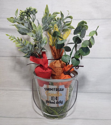 Farm Fresh Carrots Decoration Kit - Forever Stitches