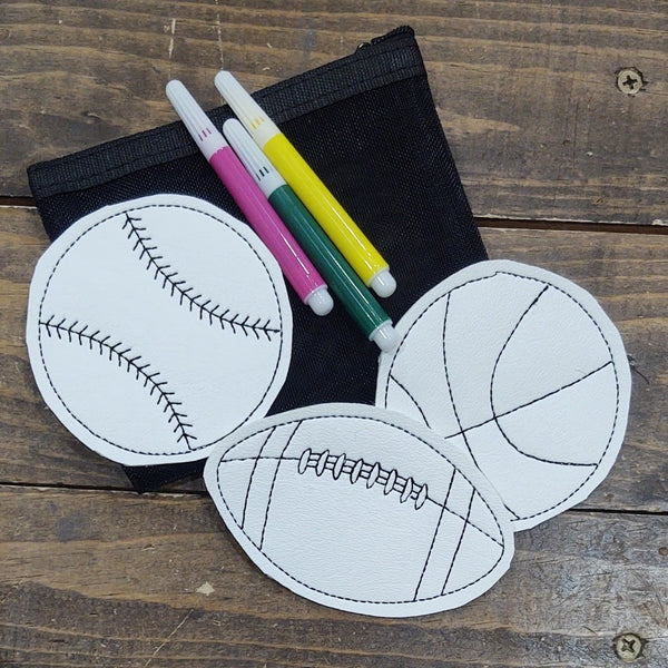 Reusable Coloring Designs - Forever Stitches