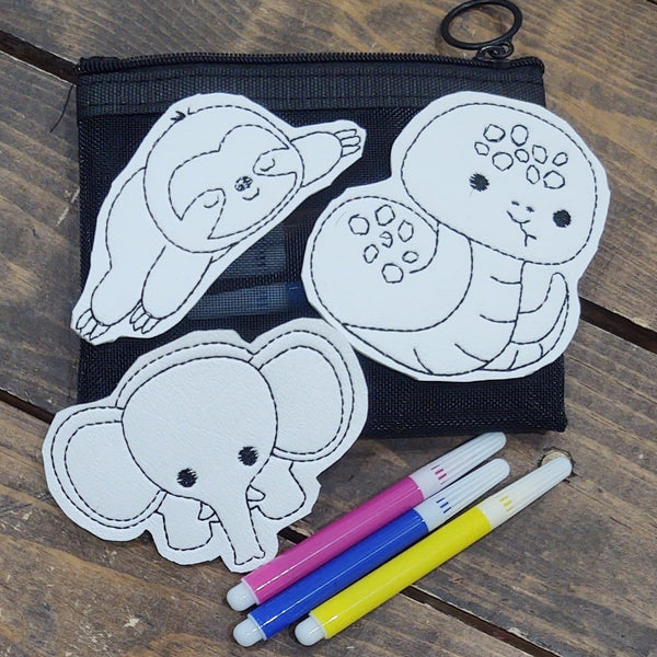 Reusable Coloring Designs - Forever Stitches