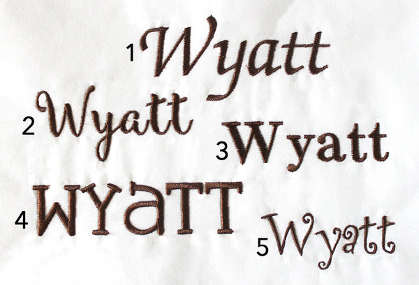 Stocking Name Embroidery - Forever Stitches