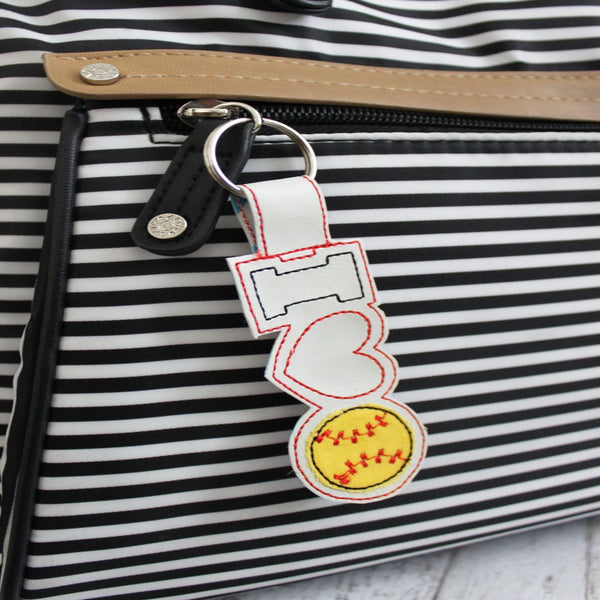 Adorable Zipper Pulls and Keychains - MANY Styles - Sports, Animals, Hobbies, and More! - Forever Stitches