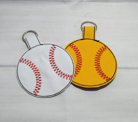 Softball or Baseball Bag Tags - Forever Stitches