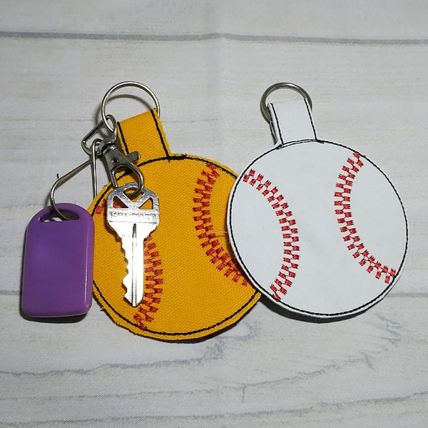 Adorable Zipper Pulls and Keychains - MANY Styles - Sports, Animals, Hobbies, and More! - Forever Stitches