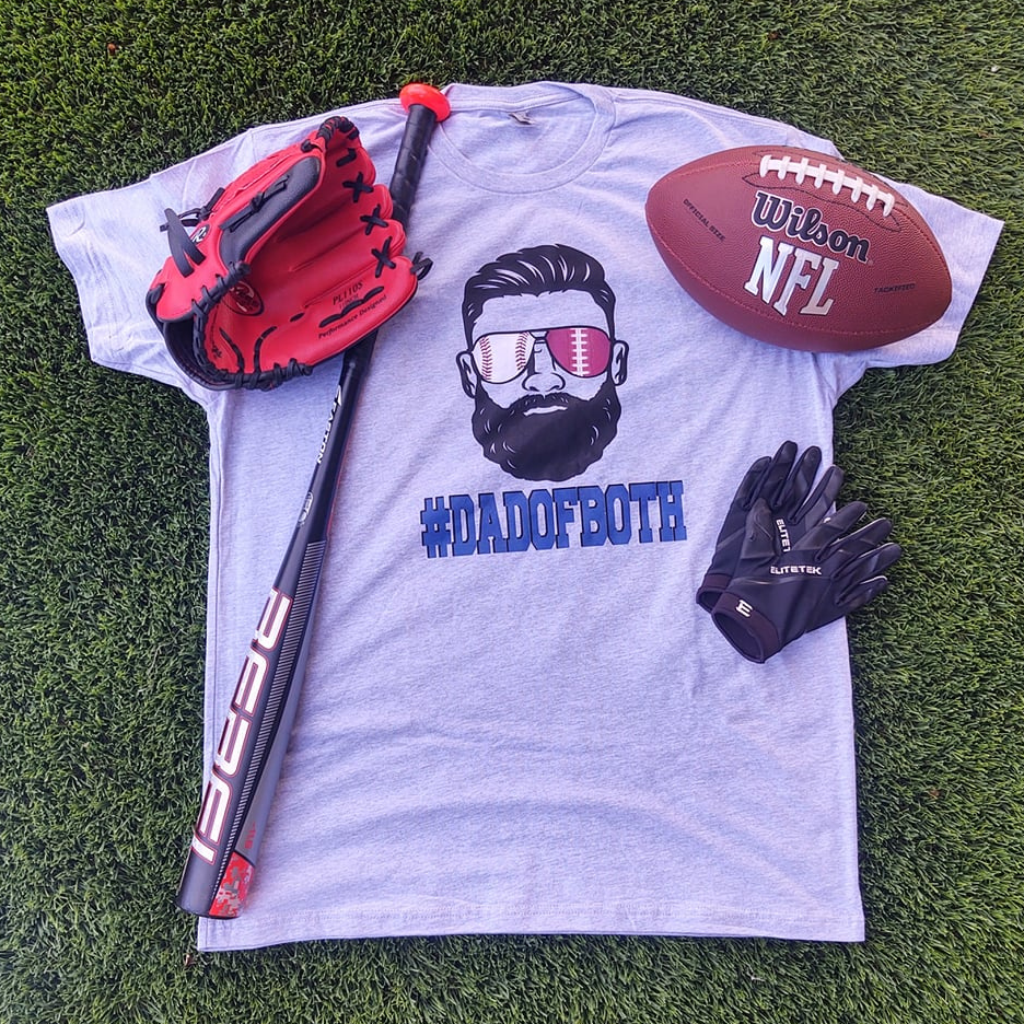 Football Dad, Baseball Dad, Football, Baseball..... - Forever Stitches