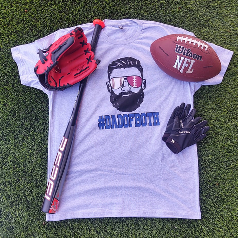 Football Dad, Baseball Dad, Football, Baseball..... - Forever Stitches