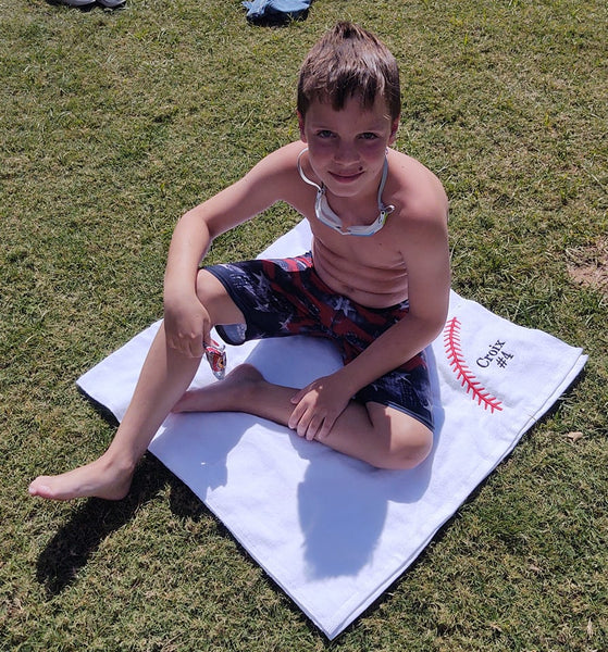 Travel Pillow and Beach Towel Combo - Forever Stitches