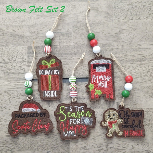 Shabby-Chic Ornament Sets - Forever Stitches