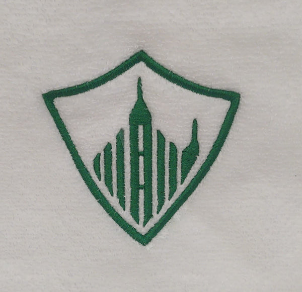 Strive To Be Towel with Name - Forever Stitches