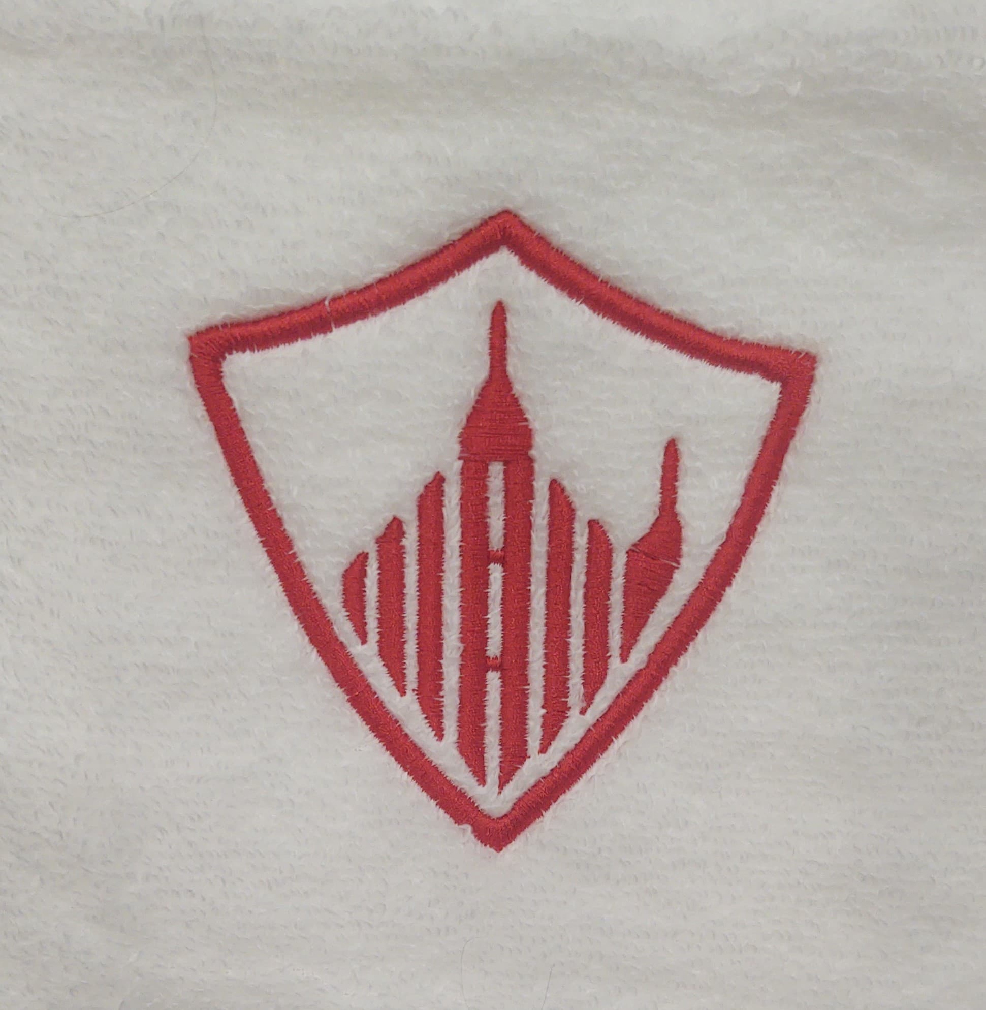 Strive To Be Towel with Name - Forever Stitches